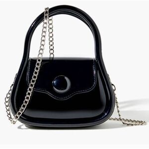 Forever 21 black mini jelly crossbody bag New